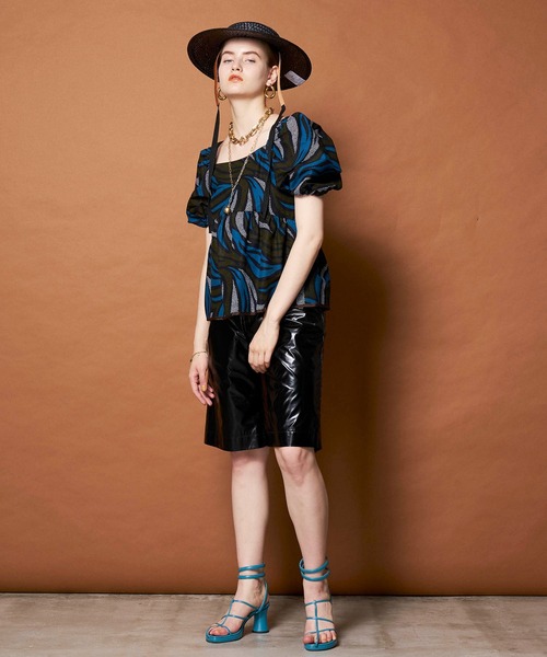 MAISON SPECIAL（メゾンスペシャル）の「ワンタックイージーショーツ【MAISON SPECIAL/メゾンスペシャル】（その他パンツ・レディース・ブラック/ブラウン/ピンク/シルバー/ブルー・38/36）」の21枚目の写真