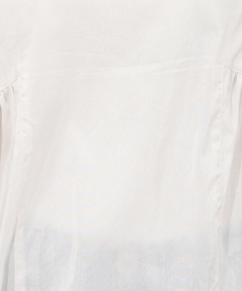 Rouge vif（ルージュヴィフ）の「フレアギャザーブラウス（シャツ/ブラウス・レディース・ライトグレー/ピンクベージュ/ダークネイビー・フリー）」の14枚目の写真