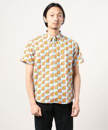 ブランド古着！日本製 THE SHARKEY'S GALLERY ウサギ柄シャツ 日本製》The Sharkey's Gallery/総柄シャツ/うさぎ - メルカリ