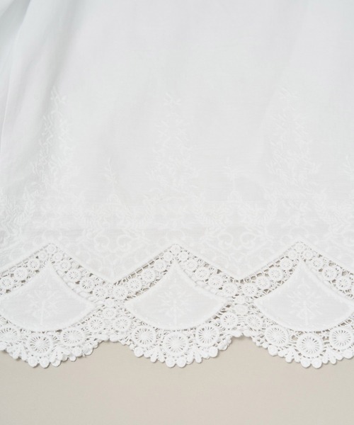 AS KNOW AS de base（アズノゥアズドゥバズ）の「楽しむコーデ刺繍パンツ　マスクセット（その他パンツ・レディース・ホワイト/ブラック/ブラウン・FREE）」の7枚目の写真