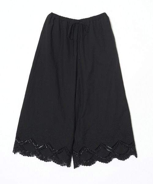 AS KNOW AS de base（アズノゥアズドゥバズ）の「楽しむコーデ刺繍パンツ　マスクセット（その他パンツ・レディース・ホワイト/ブラック/ブラウン・FREE）」の20枚目の写真