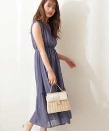 PROPORTION BODY DRESSING | タック楊柳ワンピース / 1211240603(ワンピース)