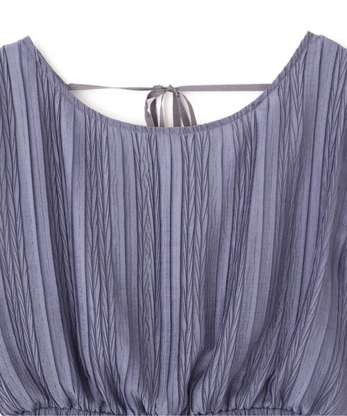 PROPORTION BODY DRESSING（プロポーションボディドレッシング）の「タック楊柳ワンピース / 1211240603（ワンピース・レディース・ブルー/ピンク/パープル・SMALL/MEDIUM）」の14枚目の写真