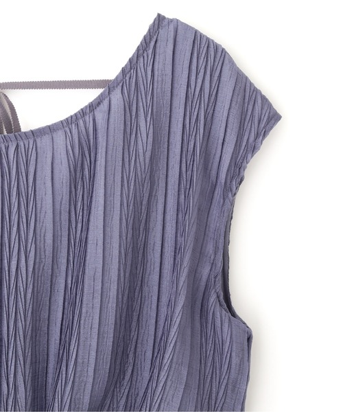 PROPORTION BODY DRESSING（プロポーションボディドレッシング）の「タック楊柳ワンピース / 1211240603（ワンピース・レディース・ブルー/ピンク/パープル・SMALL/MEDIUM）」の19枚目の写真