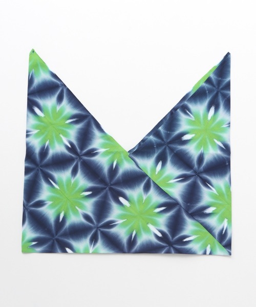 カヤ（カヤ）の「【カヤ】雪花あずま袋（エコバッグ/サブバッグ・レディース・パープル/ネイビー/イエロー/インディゴブルー/ブルー/グリーン・FREE）」の7枚目の写真