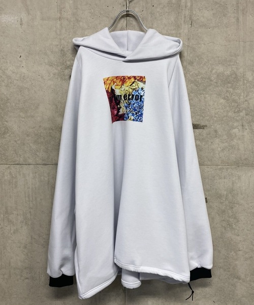 0658（ゼロロクゴーハチ）の「0658/ゼロロクゴーハチ/Graphic hoodie（パーカー・レディース・ブラック/ホワイト・FREE）」の9枚目の写真