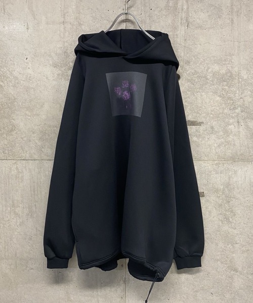 0658（ゼロロクゴーハチ）の「0658/ゼロロクゴーハチ/Graphic hoodie（パーカー・レディース・ブラック/ホワイト・FREE）」の11枚目の写真