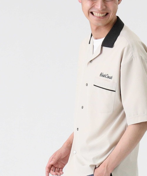 BACK NUMBER（バックナンバー）の「【BACK NUMBER】ボウリングシャツ（シャツ/ブラウス・メンズ・グリーン/ダークグレー/ブルー/オフホワイト・M/L/XL）」の7枚目の写真