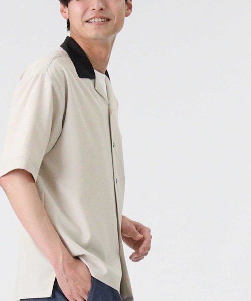 BACK NUMBER（バックナンバー）の「【BACK NUMBER】ボウリングシャツ（シャツ/ブラウス・メンズ・グリーン/ダークグレー/ブルー/オフホワイト・M/L/XL）」の8枚目の写真