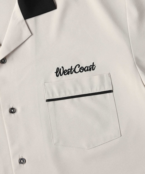 BACK NUMBER（バックナンバー）の「【BACK NUMBER】ボウリングシャツ（シャツ/ブラウス・メンズ・グリーン/ダークグレー/ブルー/オフホワイト・M/L/XL）」の18枚目の写真