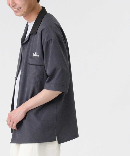 BACK NUMBER（バックナンバー）の「【BACK NUMBER】ボウリングシャツ（シャツ/ブラウス・メンズ・グリーン/ダークグレー/ブルー/オフホワイト・M/L/XL）」の11枚目の写真