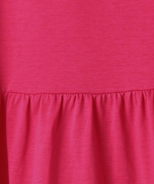 green label relaxing（グリーンレーベルリラクシング）の「FFC OG ティアード ノースリーブ カットソー（Tシャツ/カットソー・レディース・ホワイト/ブラック/ピンク・FREE）」の16枚目の写真