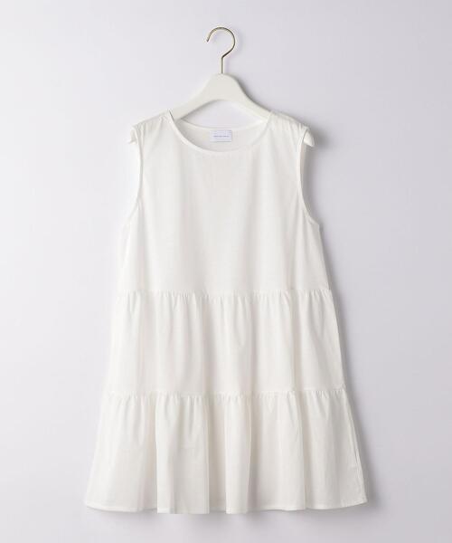 green label relaxing（グリーンレーベルリラクシング）の「FFC OG ティアード ノースリーブ カットソー（Tシャツ/カットソー・レディース・ホワイト/ブラック/ピンク・FREE）」の17枚目の写真