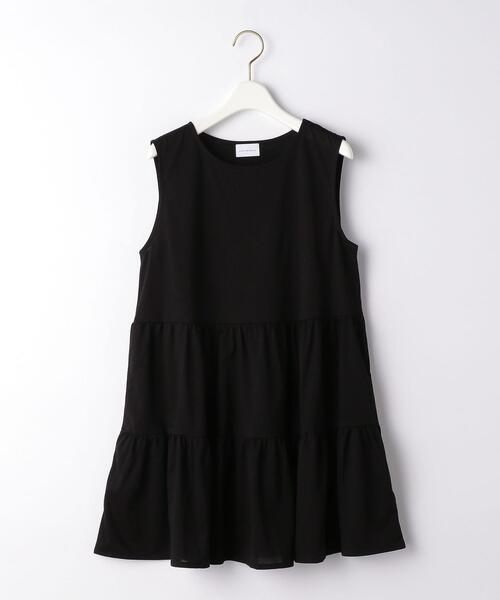 green label relaxing（グリーンレーベルリラクシング）の「FFC OG ティアード ノースリーブ カットソー（Tシャツ/カットソー・レディース・ホワイト/ブラック/ピンク・FREE）」の19枚目の写真