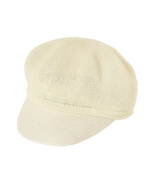 14+(イチヨンプラス)の「ペーパーポコポコキャスケット(キャスケット・レディース・ブラック/ベージュ/オフホワイト/モカ・FREE)」の8枚目の写真