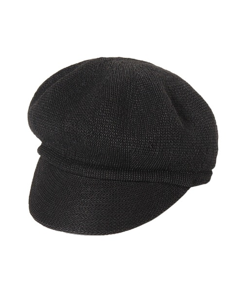 14+(イチヨンプラス)の「ペーパーポコポコキャスケット(キャスケット・レディース・ブラック/ベージュ/オフホワイト/モカ・FREE)」の5枚目の写真