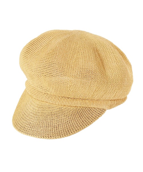 14+(イチヨンプラス)の「ペーパーポコポコキャスケット(キャスケット・レディース・ブラック/ベージュ/オフホワイト/モカ・FREE)」の7枚目の写真