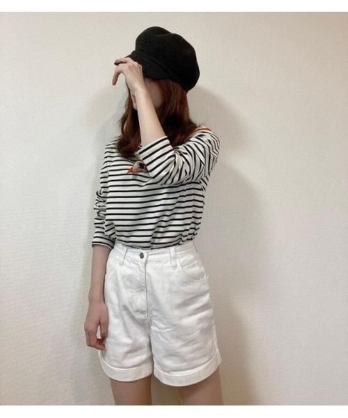 14+(イチヨンプラス)の「ペーパーポコポコキャスケット(キャスケット・レディース・ブラック/ベージュ/オフホワイト/モカ・FREE)」の17枚目の写真