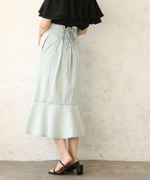 one after another NICE CLAUP | NEWバックレースアップマーメイドスカート(スカート)