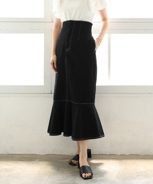 one after another NICE CLAUP | NEWバックレースアップマーメイドスカート(スカート)