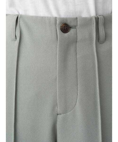 earth music&ecology（アースミュージックアンドエコロジー）の「センターシームフレアパンツ ＊（その他パンツ・レディース・ブラック/ピンク/ミント/ライトベージュ・S/M）」の14枚目の写真