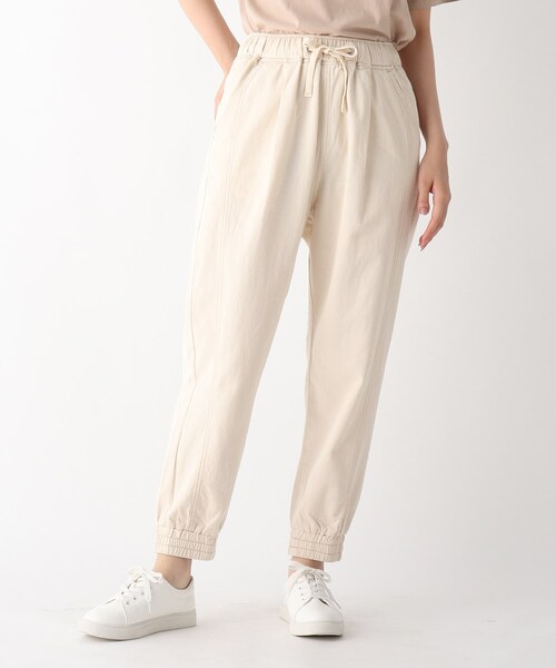 Cutie Blonde(キューティーブロンド)の「◆【S-L】ジョガーパンツ(その他パンツ・レディース・アイボリー/カーキ/ダークネイビー・01/02/03)」の1枚目の写真
