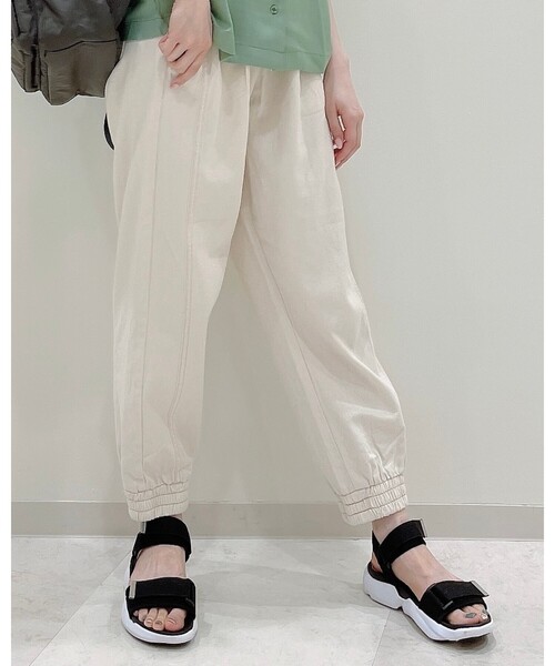 Cutie Blonde(キューティーブロンド)の「◆【S-L】ジョガーパンツ(その他パンツ・レディース・アイボリー/カーキ/ダークネイビー・01/02/03)」の6枚目の写真