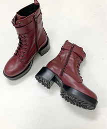 あしながおじさん | 厚底コンバットブーツ　-6701273(ブーツ)