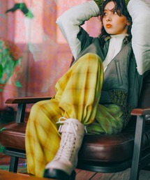 あしながおじさん | 厚底コンバットブーツ　-6701273(ブーツ)