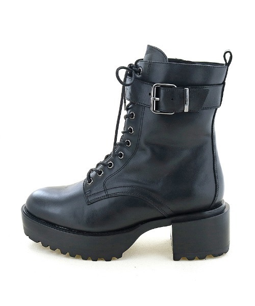 あしながおじさん（アシナガオジサン）の「厚底コンバットブーツ　-6701273（ブーツ・レディース・ブラック/アイボリー/ワイン・22.5cm/23.5cm/24.5cm/23.0cm/24.0cm）」の18枚目の写真