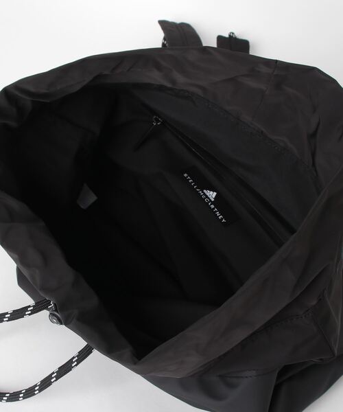 adidas(アディダス)の「【adidas by Stella McCartney】ジムサック(バックパック/リュック・レディース・ピンク/ブラック×ホワイト・FREE)」の9枚目の写真