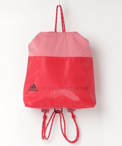 adidas(アディダス)の「【adidas by Stella McCartney】ジムサック(バックパック/リュック・レディース・ピンク/ブラック×ホワイト・FREE)」の11枚目の写真