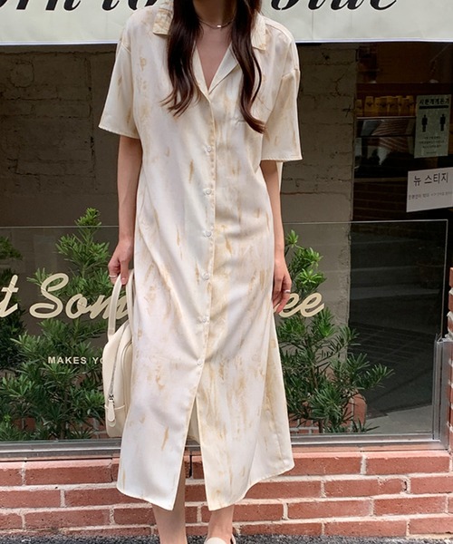 セール 韓国風シャツワンピース シャツワンピース Aimoha アイモハ のファッション通販 Zozotown