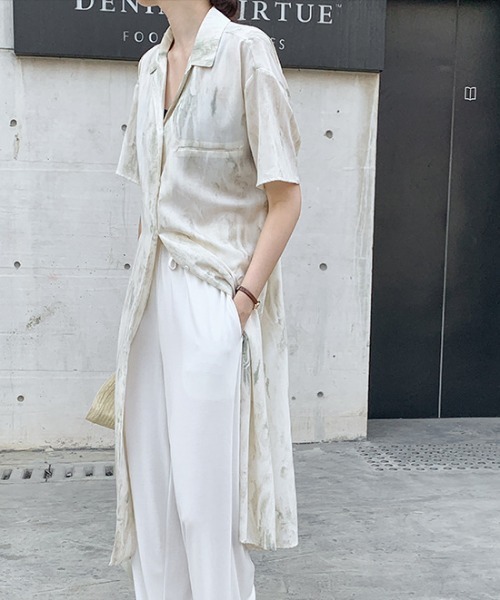 韓国風シャツワンピース シャツワンピース Aimoha アイモハ のファッション通販 Zozotown