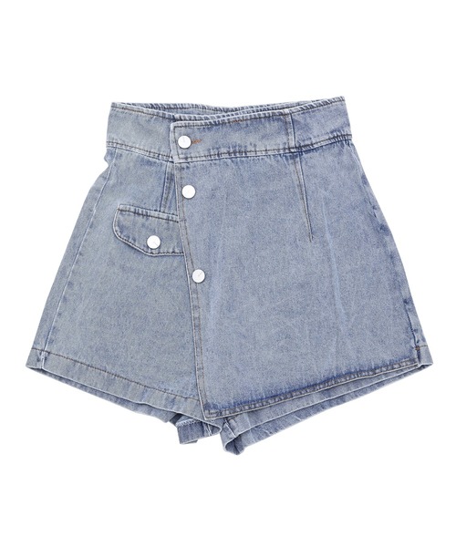 Figments（フィグメンツ）の「アシンメトリーデニムスカパン（スカート・レディース・ブルー系その他・SMALL/MEDIUM）」の7枚目の写真