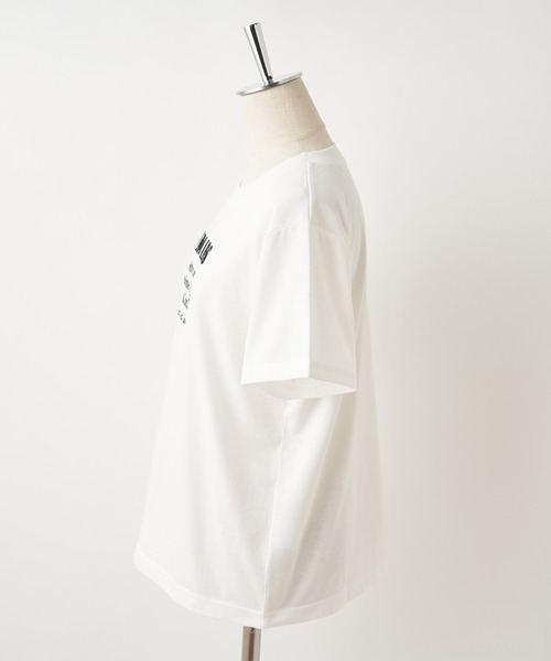 one after another NICE CLAUP(ワンアフターアナザーナイスクラップ)の「刺繍ロゴT(Tシャツ/カットソー・レディース・ブラック/グリーン系その他/ピンク系その他/ブラック系その他/ダークグリーン系・FREE)」の17枚目の写真