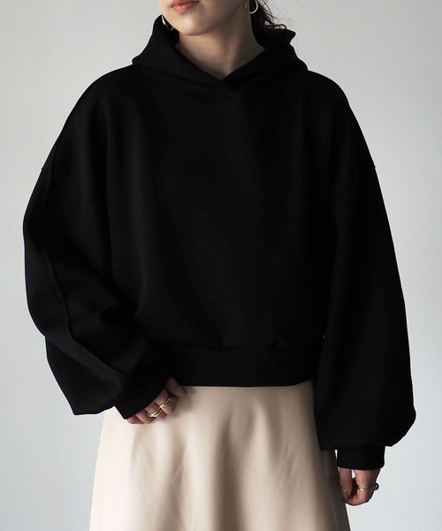 ダンボールニットショートパーカー（パーカー）｜Riberry（リベリー