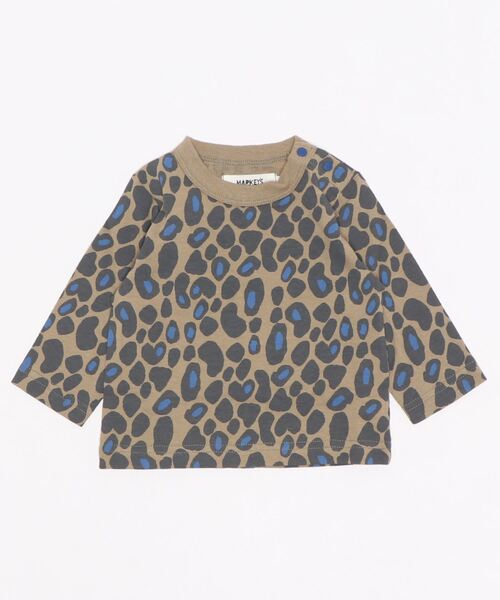 HOGAN RANCH WEAR(ホーガンランチウエア)の「ソウガラナガソデTシャツ(H-6703/70~130cm)(Tシャツ/カットソー・キッズ・ホワイト/ベージュ/グレー/ピンク/グリーン/チェック/オフホワイト/ライトブルー/ブルー/アイボリー・80/110/90/130/120/100/70/95)」の6枚目の写真