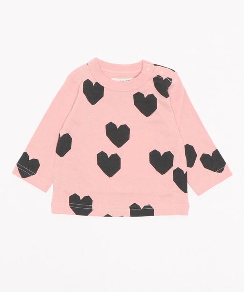 HOGAN RANCH WEAR(ホーガンランチウエア)の「ソウガラナガソデTシャツ(H-6703/70~130cm)(Tシャツ/カットソー・キッズ・ホワイト/ベージュ/グレー/ピンク/グリーン/チェック/オフホワイト/ライトブルー/ブルー/アイボリー・80/110/90/130/120/100/70/95)」の10枚目の写真