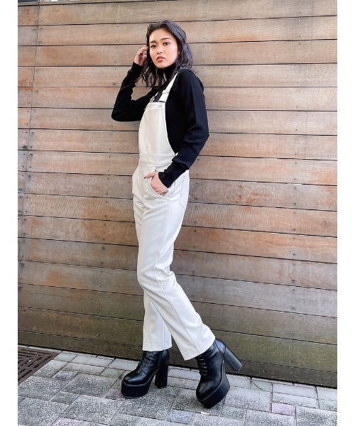 ENVYM(アンビー)の「スウィッチングリブニットTOPS(ニット/セーター・レディース・グレー/ホワイト/ブラック・FREE)」の11枚目の写真