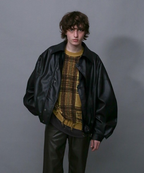 Iroquois（イロコイ）の「SYNTHETIC LEATHER BL（ライダース