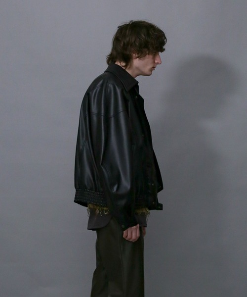 Iroquois（イロコイ）の「SYNTHETIC LEATHER BL（ライダース