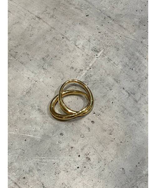 Ungrid（アングリッド）の「レイヤードデザインリング（リング・レディース・シルバー/ゴールド・FREE）」の10枚目の写真
