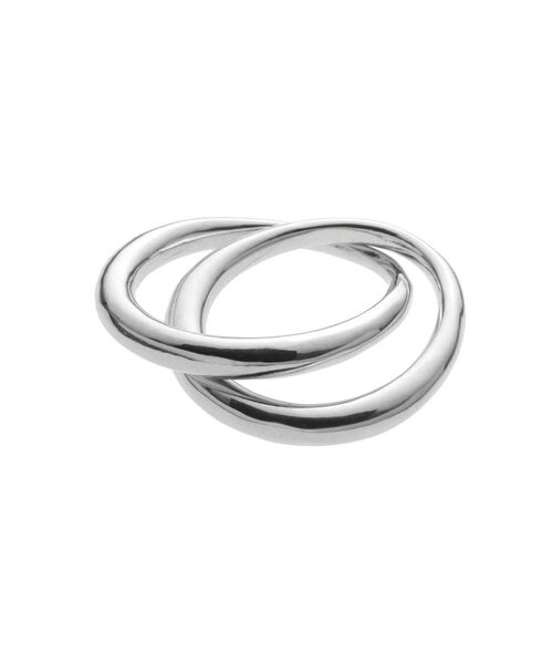 Ungrid（アングリッド）の「レイヤードデザインリング（リング・レディース・シルバー/ゴールド・FREE）」の8枚目の写真