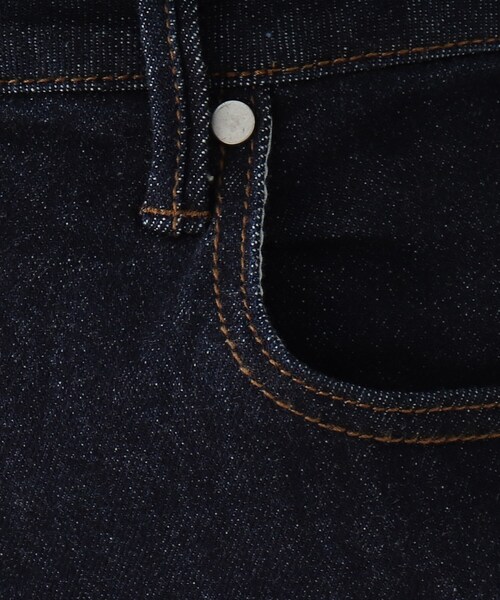 OPAQUE.CLIP（オペークドットクリップ）の「◆オーガニックコットン混デニム 203 ワイドテーパード【WEB限定サイズ】（デニムパンツ・レディース・ネイビー/ブルー/ナチュラル/ガンメタ・40/38/42/36/34）」の12枚目の写真