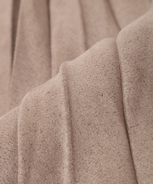 Honeys(ハニーズ)の「プリーツロングスカート(スカート・レディース・ブルー系その他/アイボリー/モカ/ベージュ・M/L/S)」の9枚目の写真