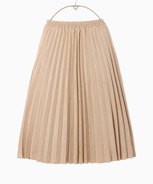 Honeys(ハニーズ)の「プリーツロングスカート(スカート・レディース・ブルー系その他/アイボリー/モカ/ベージュ・M/L/S)」の11枚目の写真