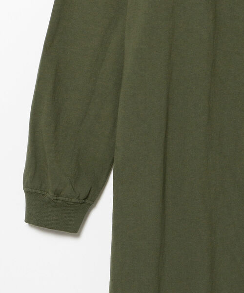 Goodwear(Since1983)（グッドウェア）の「Goodwear × BEAMS BOY / ロング スリーブ クルー ワンピース（ワンピース・レディース・ネイビー/オリーブ・ONE SIZE）」の11枚目の写真