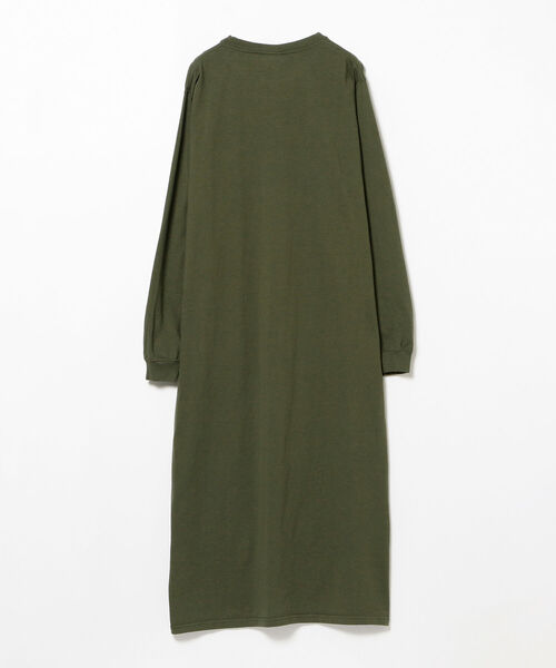 Goodwear(Since1983)（グッドウェア）の「Goodwear × BEAMS BOY / ロング スリーブ クルー ワンピース（ワンピース・レディース・ネイビー/オリーブ・ONE SIZE）」の13枚目の写真