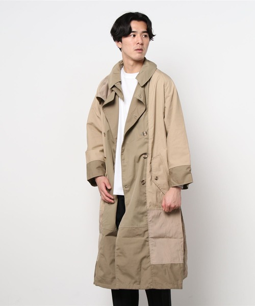 SEEALL（シーオール）の「SEEALL/シーオール/RECONSTRUCTED TRENCH COAT/リコンストラクテッドトレンチコート（トレンチコート・メンズ・A/C/B/D/E・FREE）」の3枚目の写真